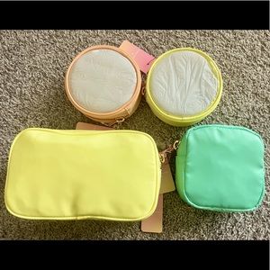 Stoney Clover Lane Pouch NWT set of 4